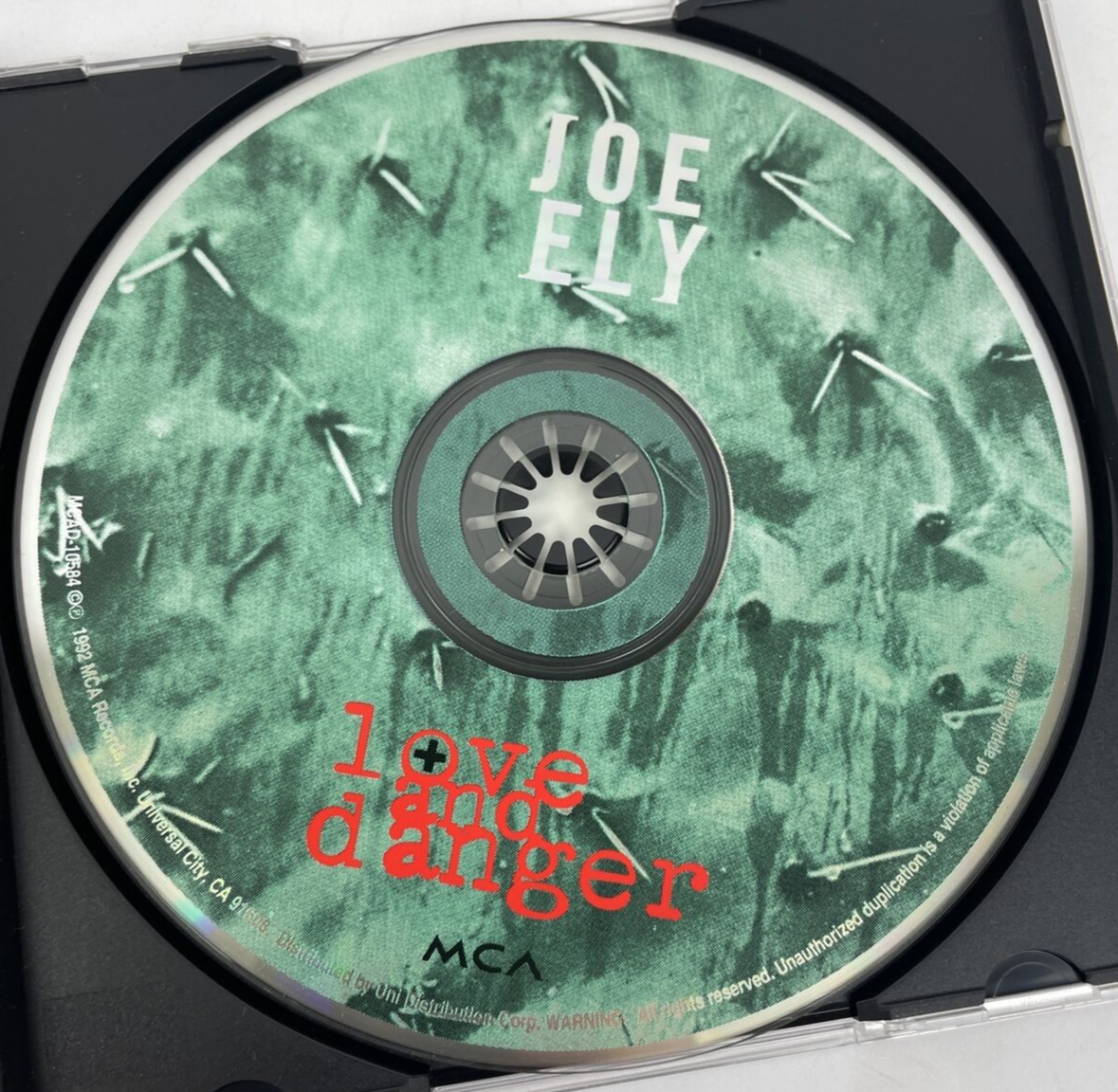Joe Ely : Love and Danger - Digital Audio CD ( MCA Records 1992 ) DEF