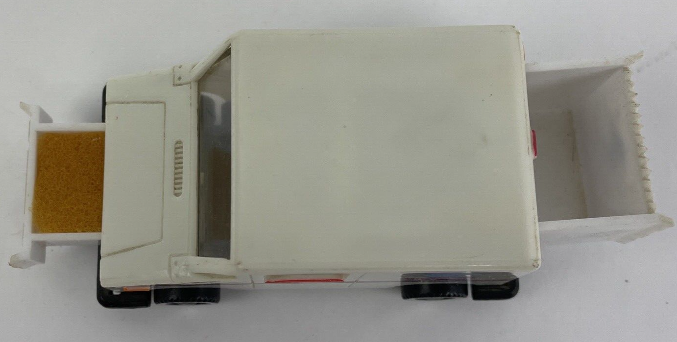 Vintage U.S. Mail Truck Eagle Logo on Side w Compartments Plastic Collectible *