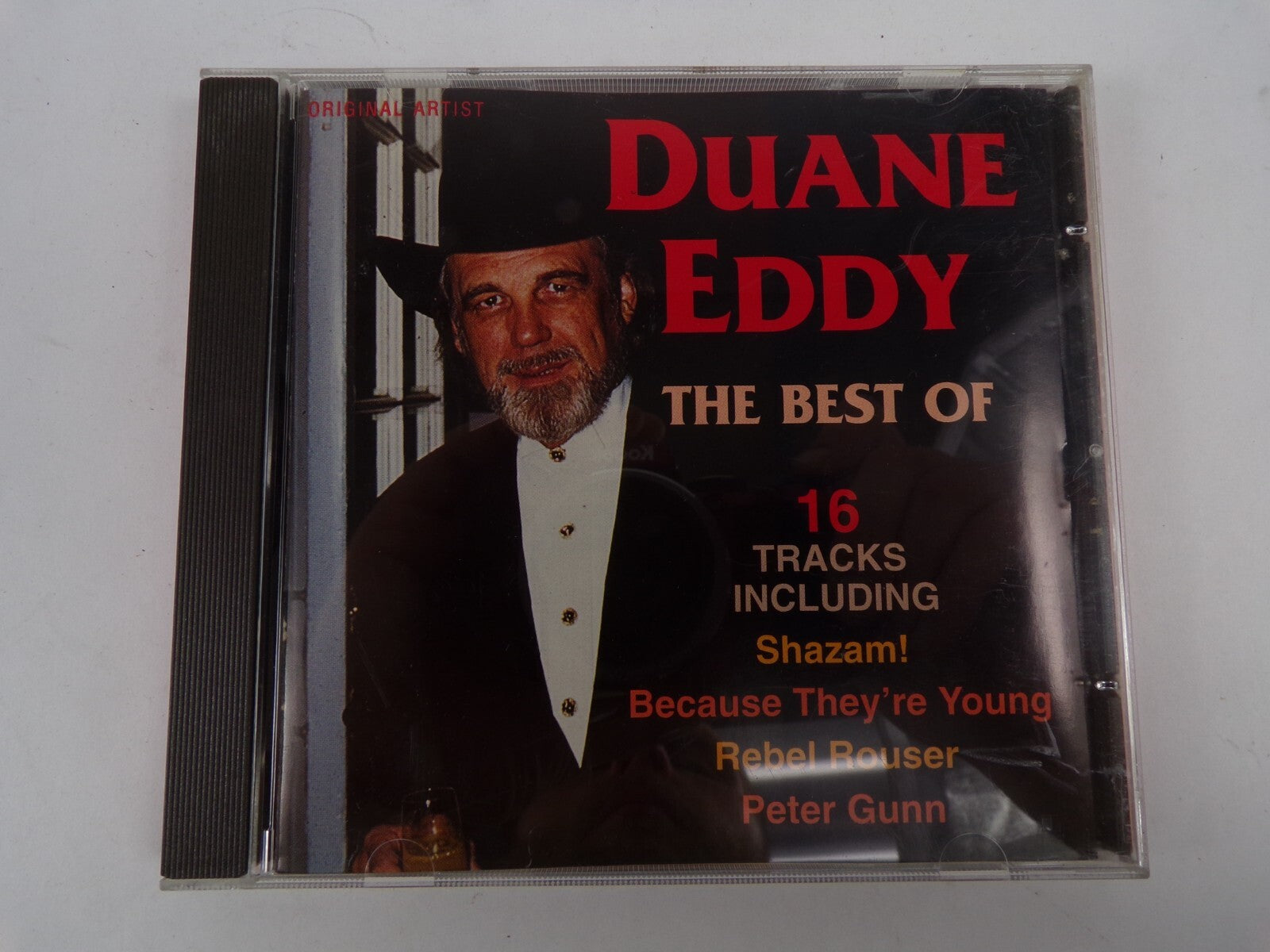 Duane Eddy The Best of 16 Tracks Including Shazam Rebel Rouser Peter Gunn CD#37