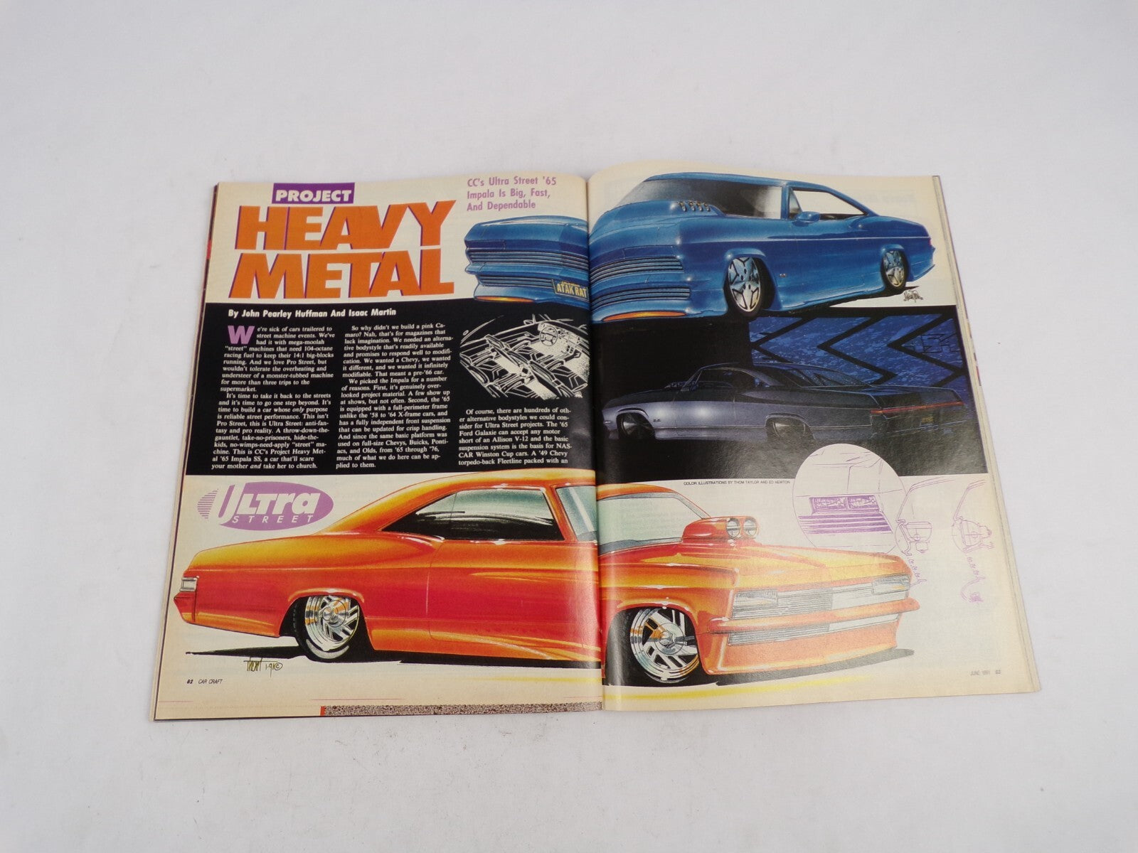June 1991 Car Craft Ultra Street Our New 496 Impala Projet! 75 Easy Tech Tricks