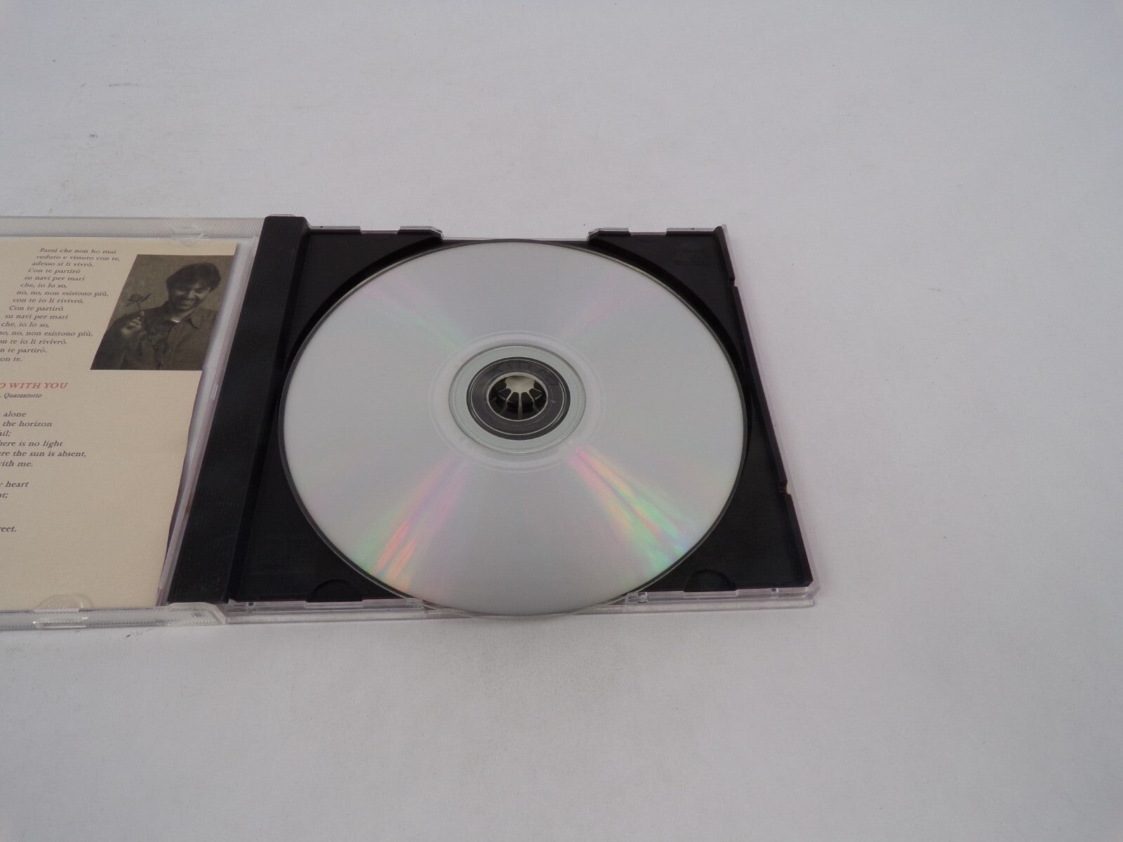 Romanza Andrea Bocelli Con Te Partiro Vivere Per Amore It Mare Calmo Della CD#70