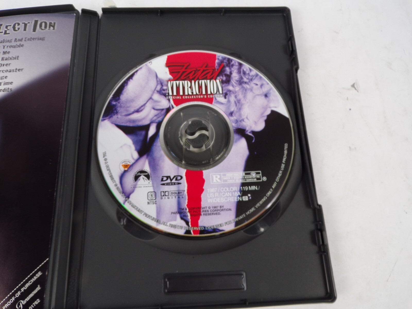 Attraction Fatal Special Collector's Edition Widescreen Collection DVD Movies