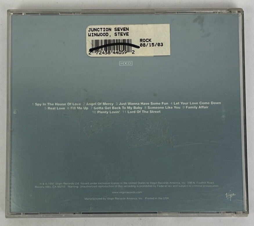 Junction Seven - Music Audio CD - Steve Winwood - 1997-06-03 - VIRGIN Records