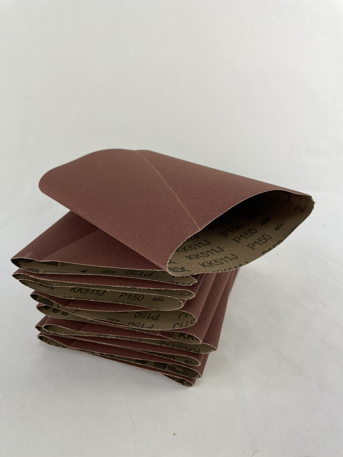 VSM 9" x 13.75 3/4" P150 Grit Abrasive Sandpaper Pump Sleeves - Packs of 10