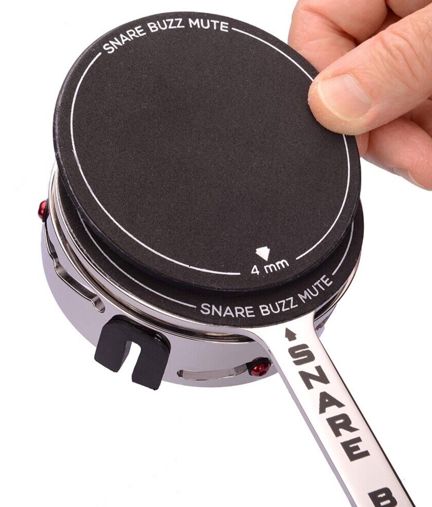 Snare Buzz Mute Kit - Snare Drum Accessory with SBM Anti-Choke Bar - Brand New