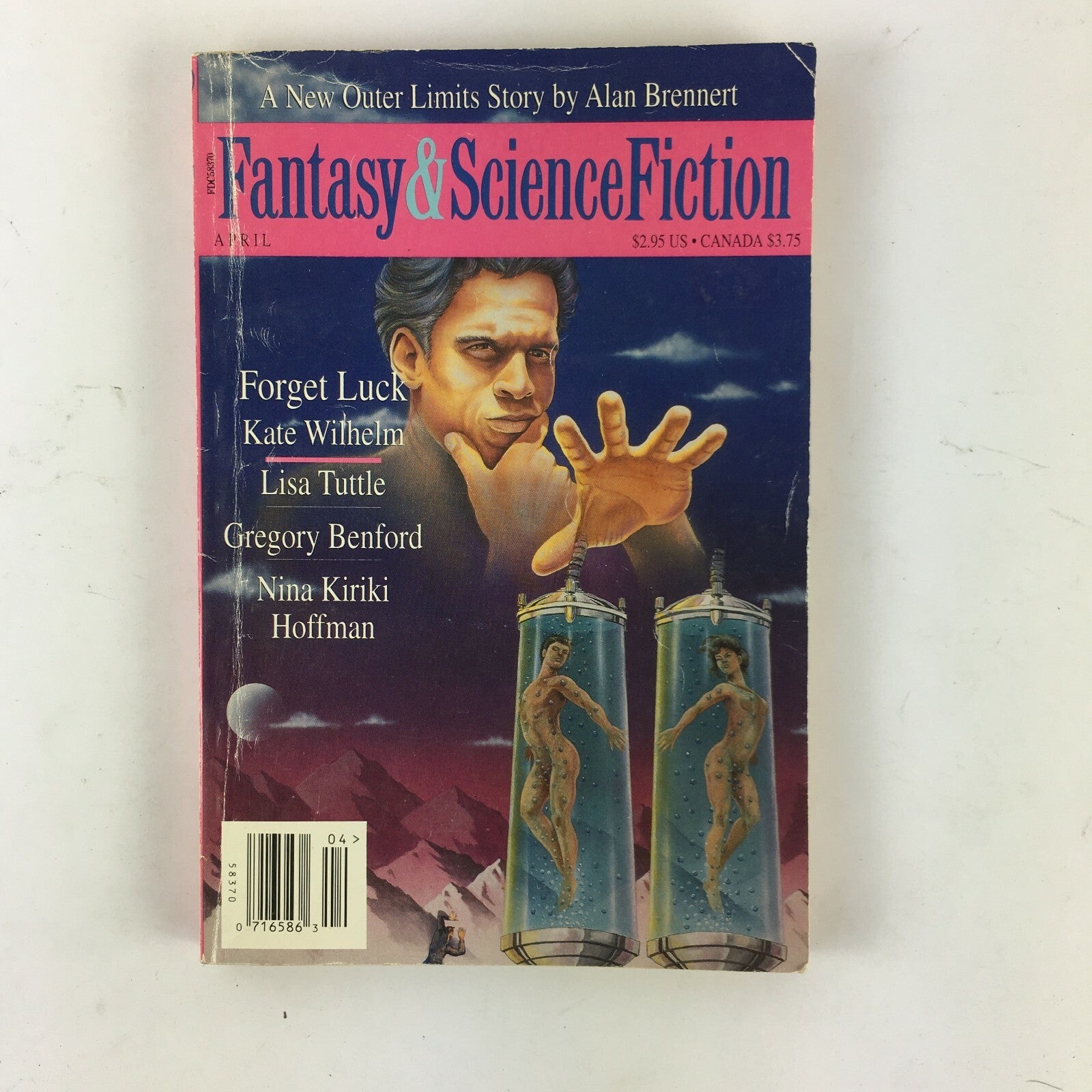 April Fantasy&Science Fiction Magazine Forget Luck Kate Wilhelm Lisa Tuttle