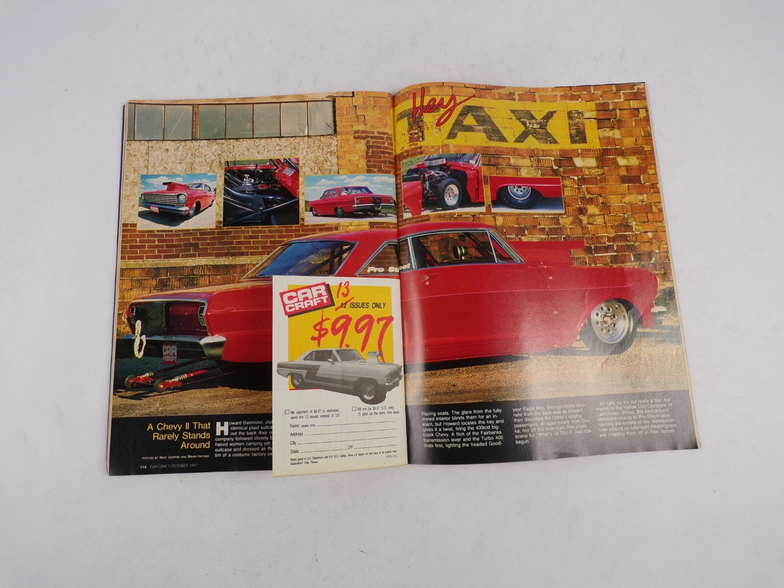 October 1987 Car Craft Street Machine Nationals Bigger Chevy Valves Summer's