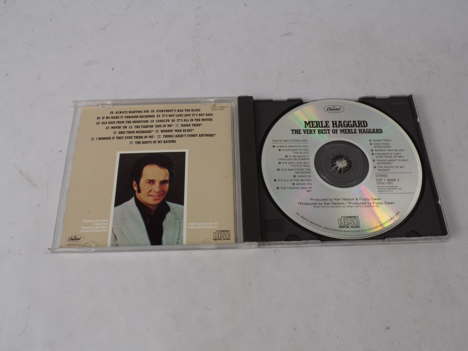 The Very Best Of Merle Haggard Always Wanting You Everybody's Had The CD#62