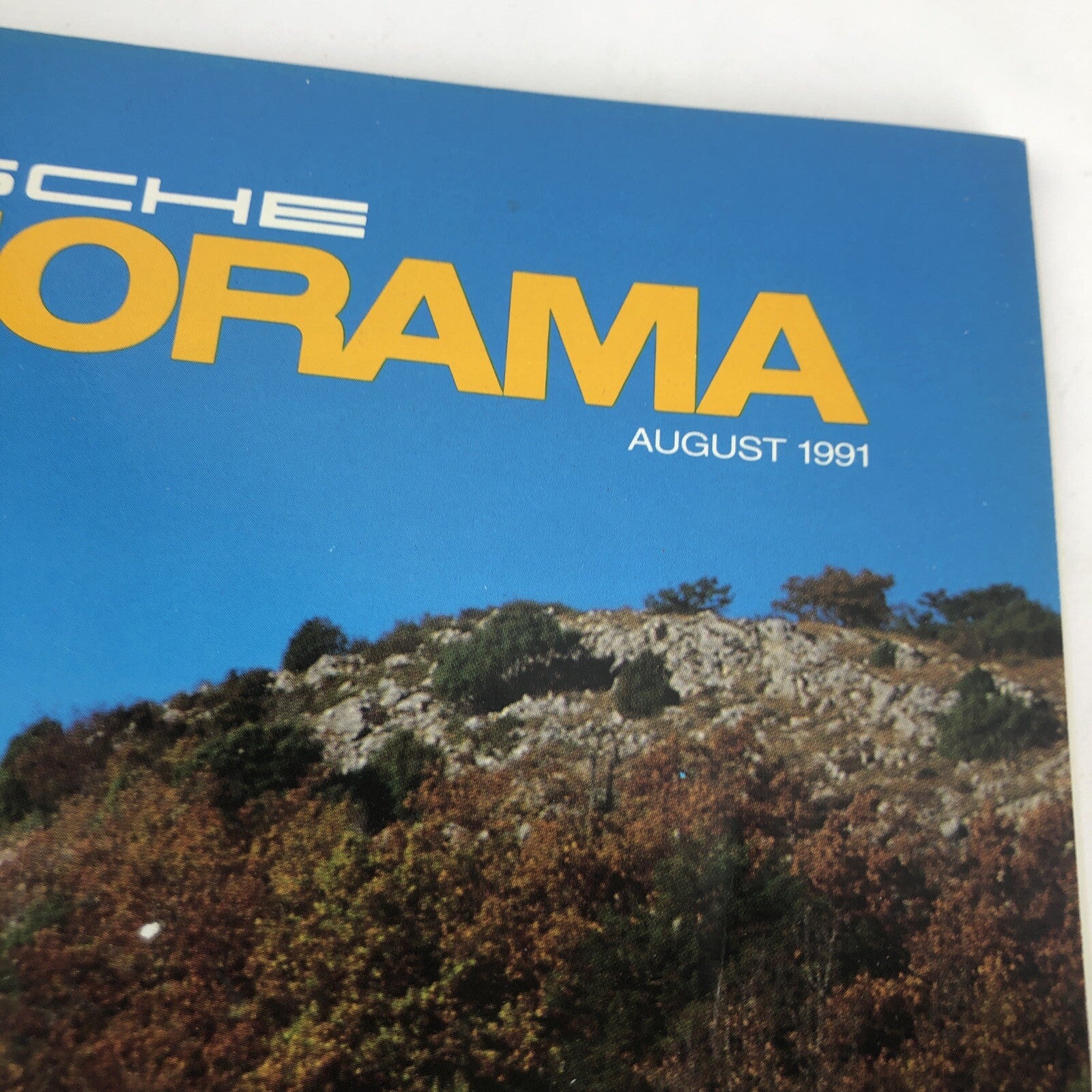 Porsche Club Panorama Magazine August 1991 VOL XXXVI, NO 8 Le Mans 928 944 911