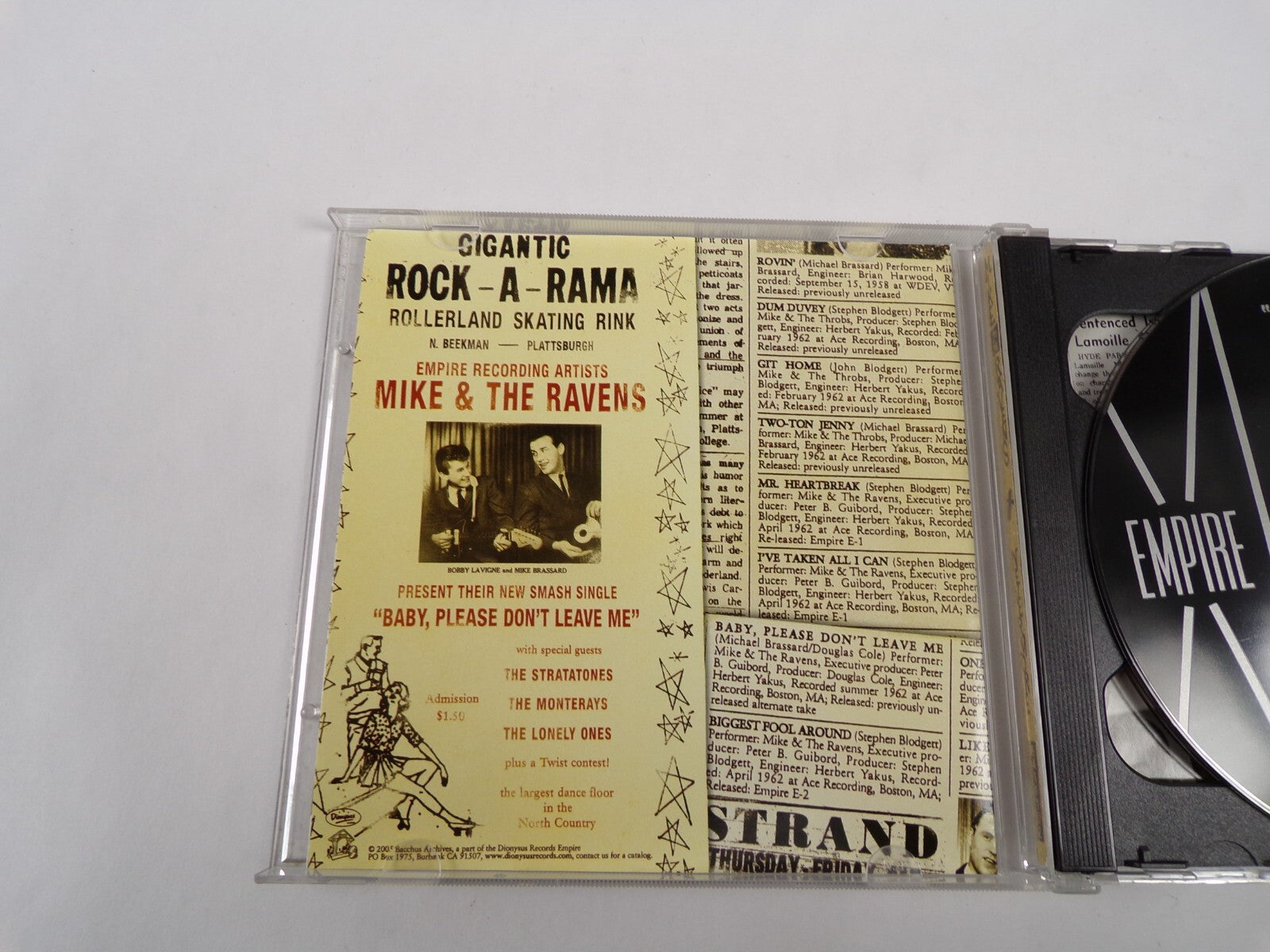 Nevermore Mike And The Ravens Rovin Duck Cover Dum Duvey GiT Home CD#60