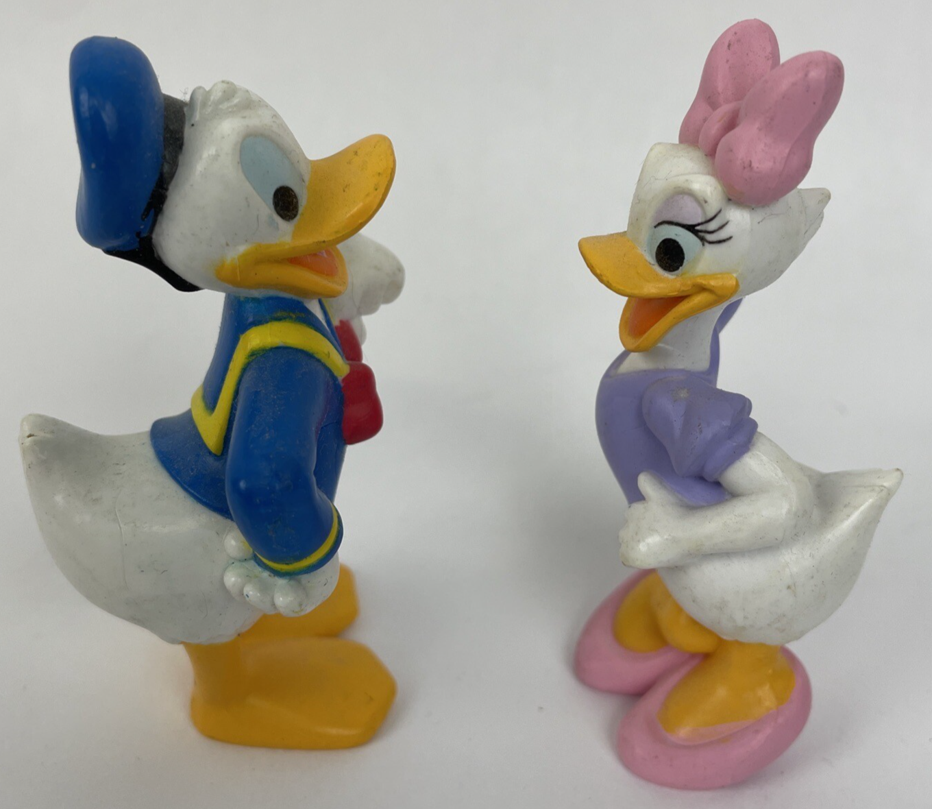 Walt Disney Donald Duck + Daisy Duck Figures Figurines * Cake Toppers * 3" Tall