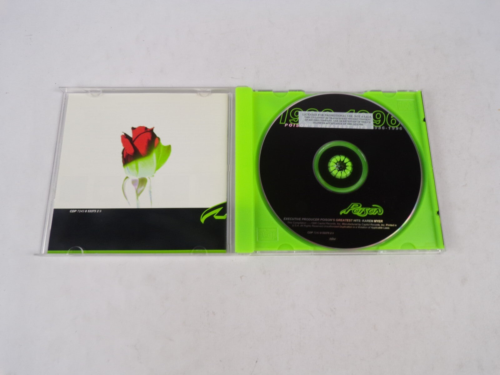 Poisons Greatest Hits Lay Your Body Down Every Rose Has Its Thorn CD#55