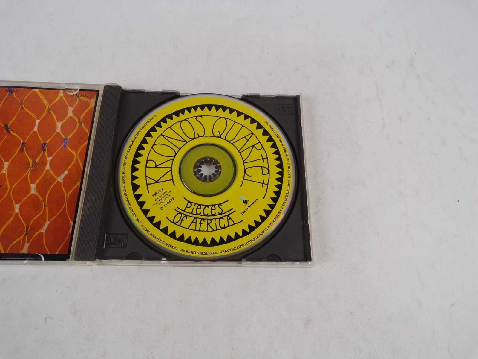 Kronos Quartet Pieces Of Africa Dumisani Maraire: Hassan Hakmoun: Foday CD#31