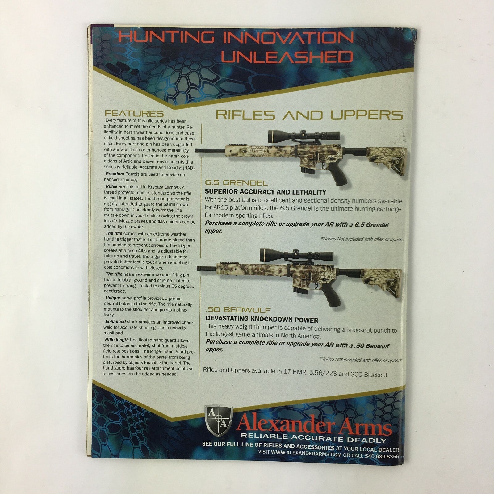 September 2014 Shooting Times Magazine Springfields Newest XDs 6.5 GrendelHunter