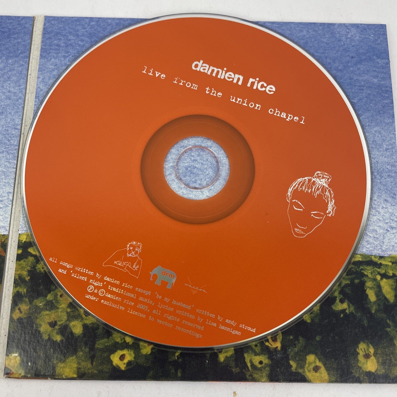Damien Rice - Live From The Union Chapel - 2003 Folk Rock Digital Audio CD - PQR