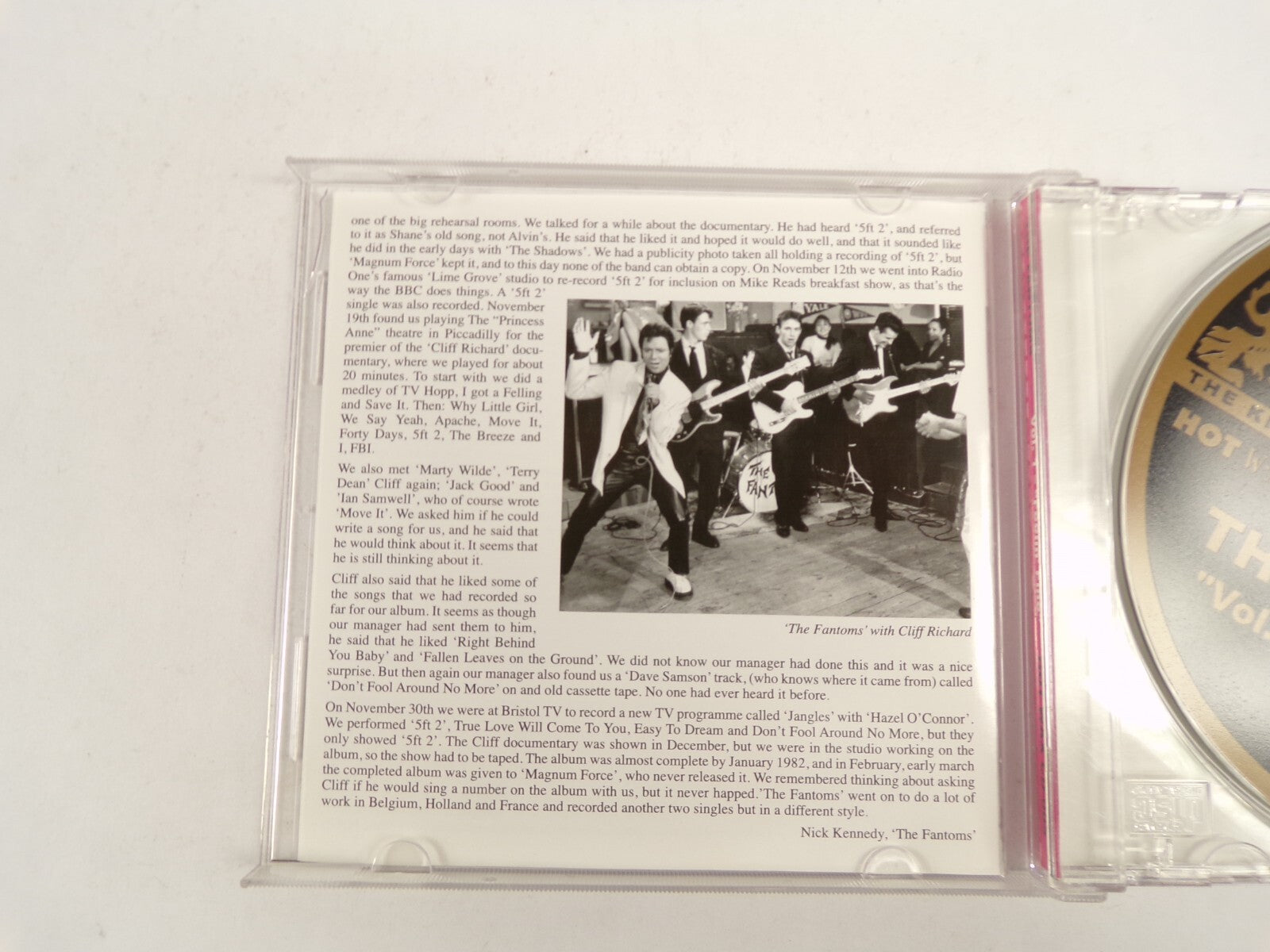 The Fantoms Vol 1 Feelin' Fine Five Foot Two Fabulous Cure Dynamite CD#44