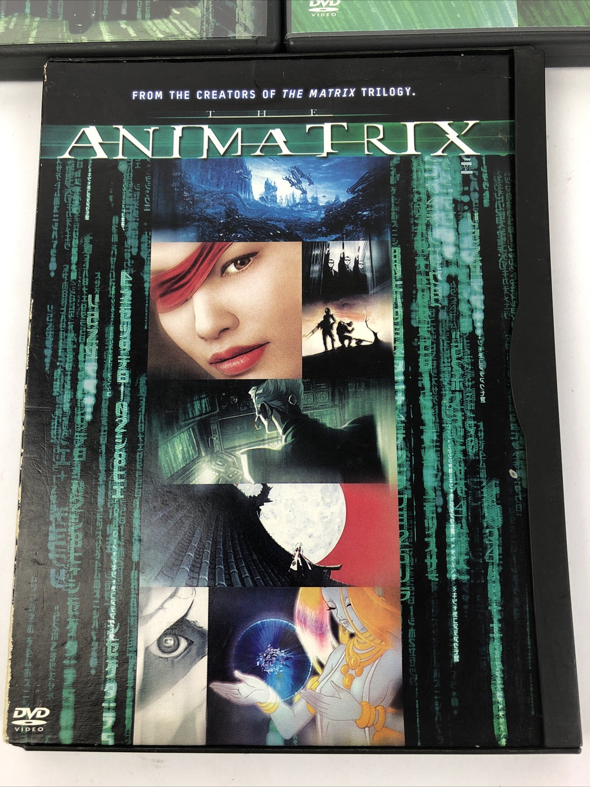 Lot of Three The Matrix Revolutions RELOADED + Animatrix ( DVD Video )