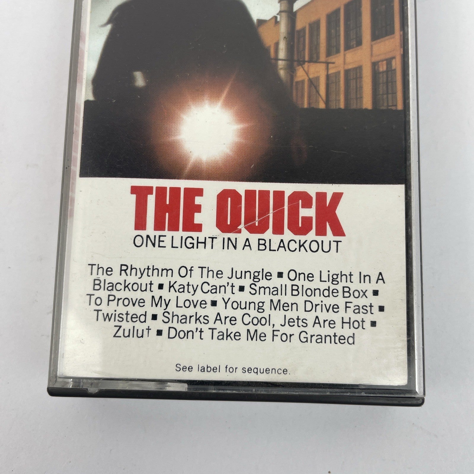THE QUICK - One Light In A Blackout - (FET37989) - 1982 - Audio Cassette Tape