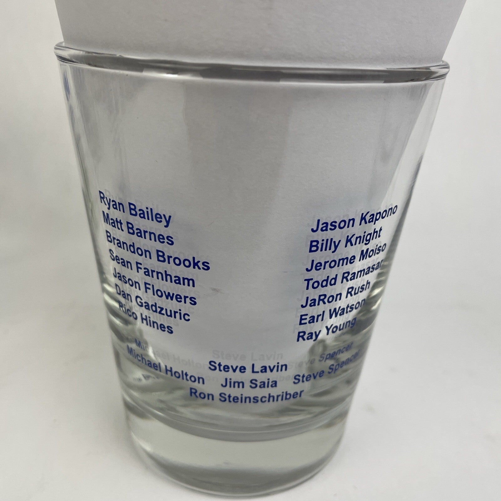 7 x UCLA Bruins Basketball Awards Banquet Highball Glass 96 97 98 99 00 01 02