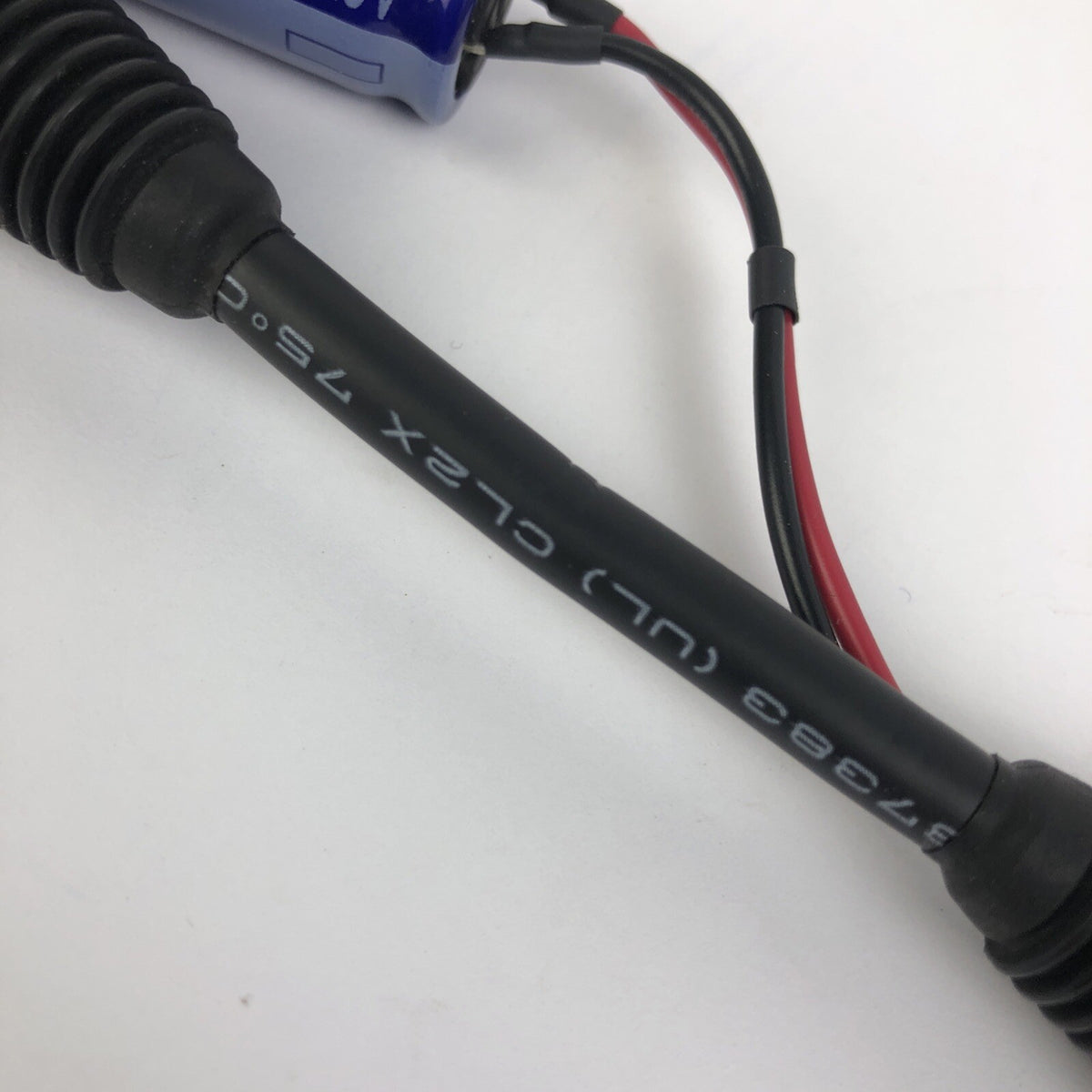 Neutrik Black Gold Plated 4 Pin XLR Male To Female w 6800uF 25V 85°C Capacitor