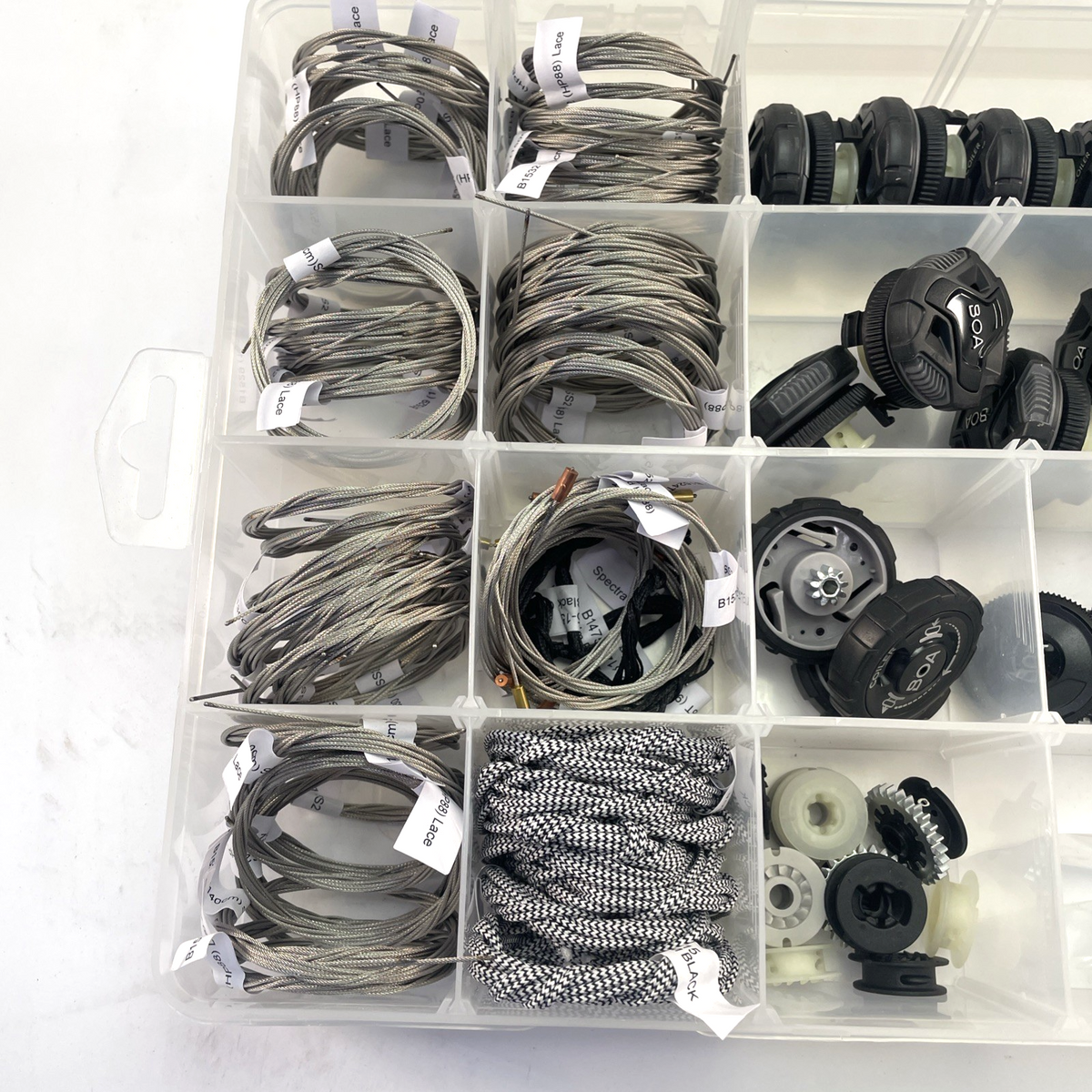 BOA Fit System Master Spare Parts Repair Kit Dials Laces Tools Shop Dealer Case