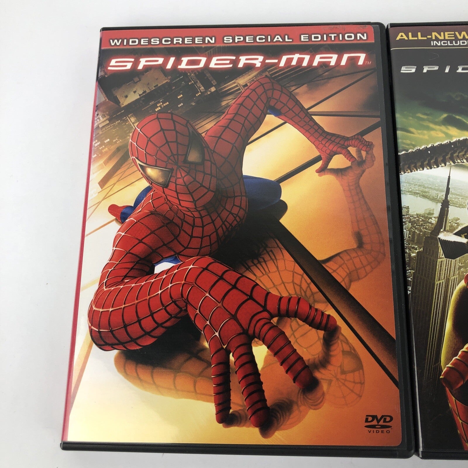 Spider-Man, Spider-Man 2.1, Spider-Man 3 - 3 x DVD Lot * MINT CONDITION FreeShip