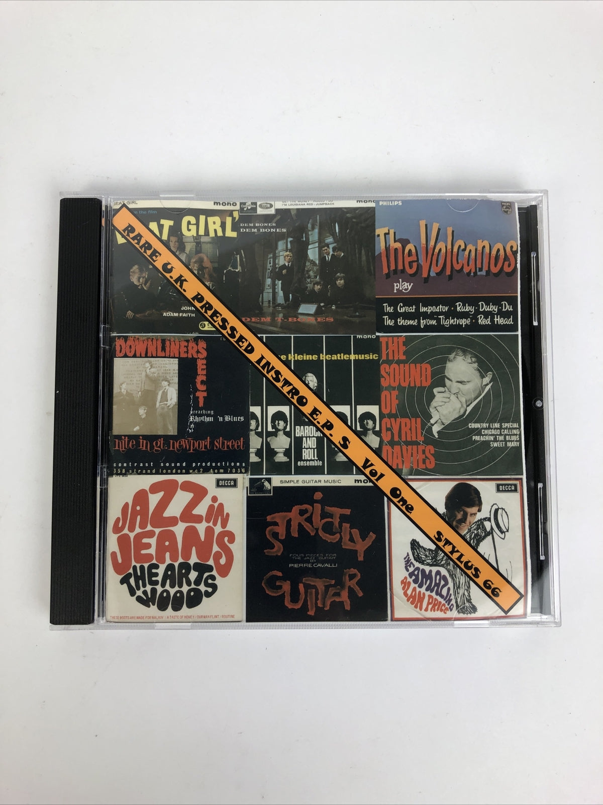 Rare U.K. Pressed Instro E.P. S Volume 1 CD - Stylus 66 The Volcanoes +++++ #7