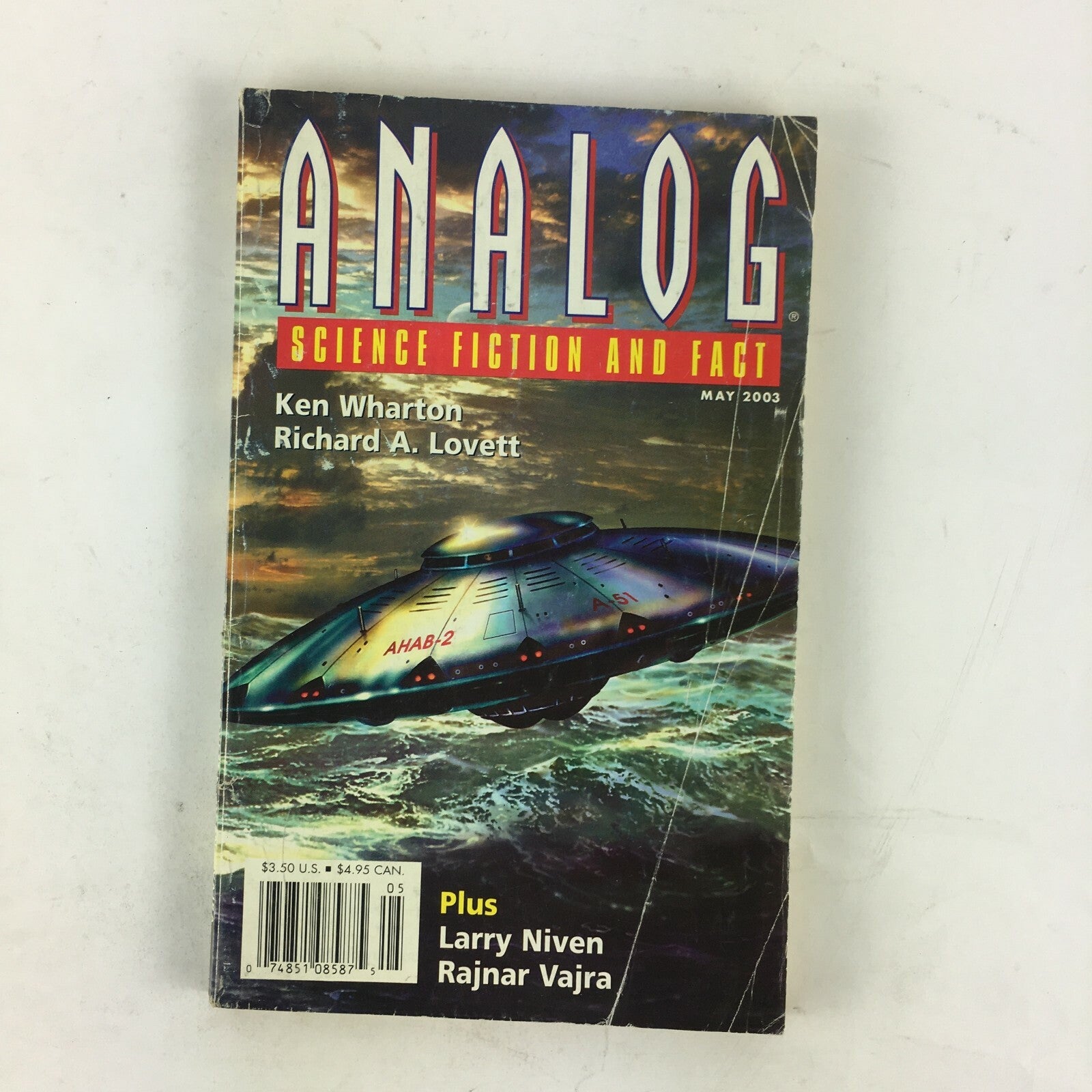 May 2003 Analog Science Fiction Fact Magazine Ken Wharton Richard A.Lovett Larry