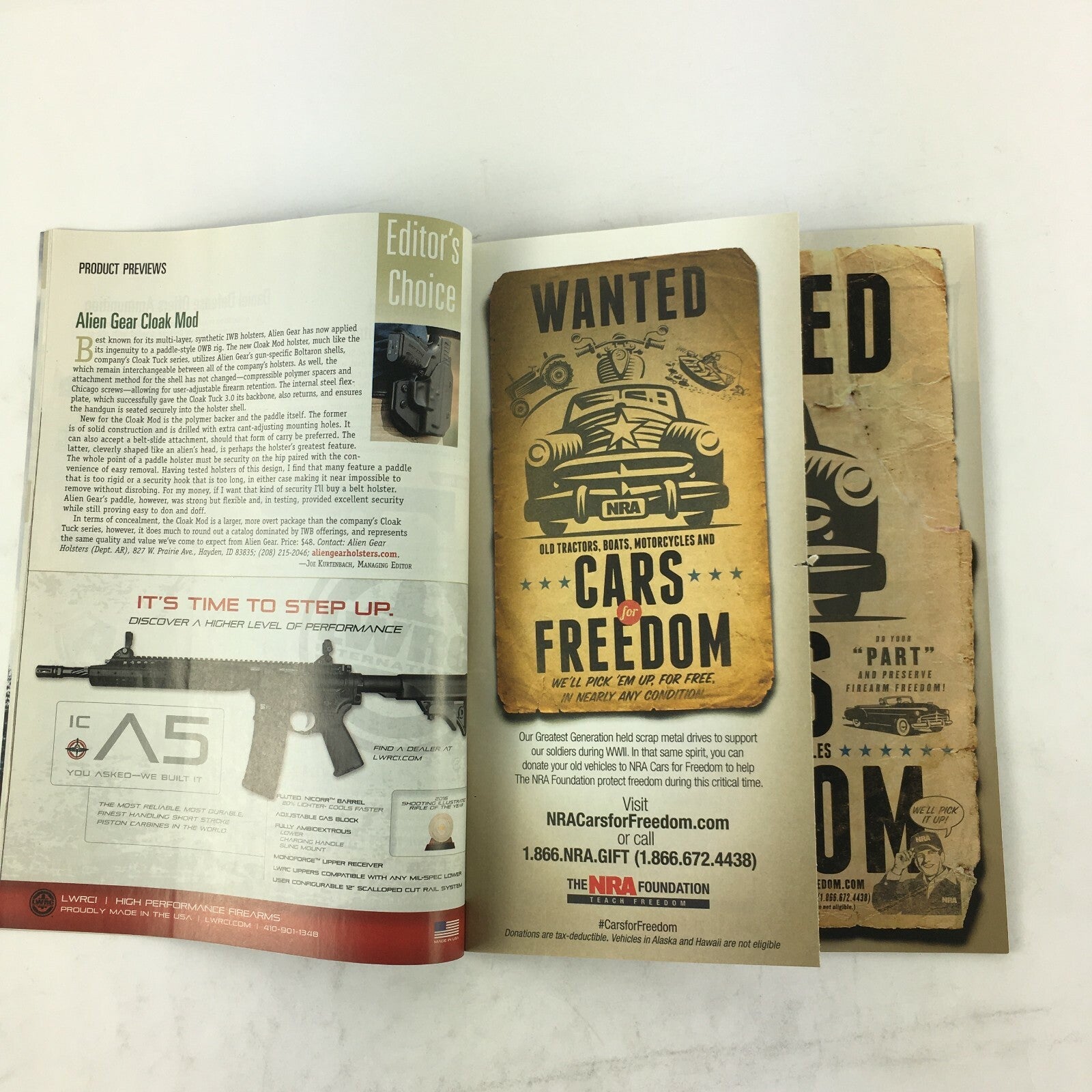 July 2016 American Rifleman Magazine Winchester The First 150 Years .380 Pistol