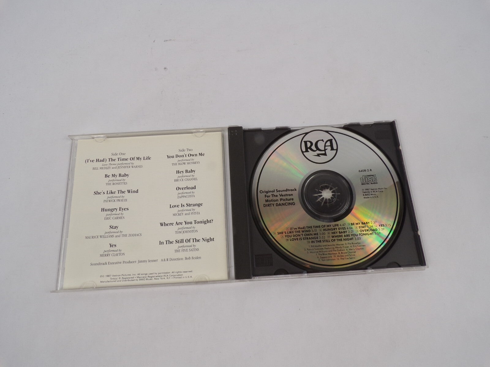 Patrick Swayze Jennifer Grey Dirty Dancing The Time Of Your Life The Time CD#68