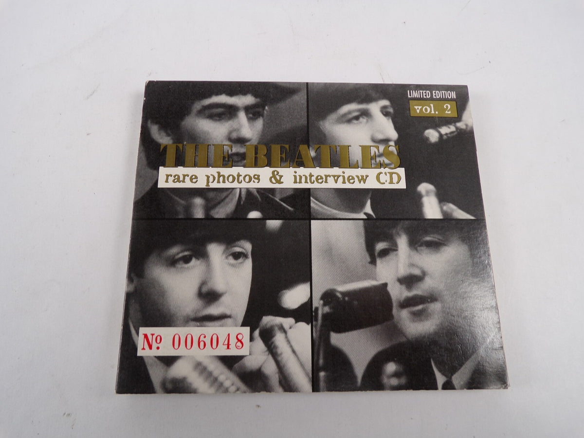 The Beatles rare photos & interview t first interview: arrival in america CD#13