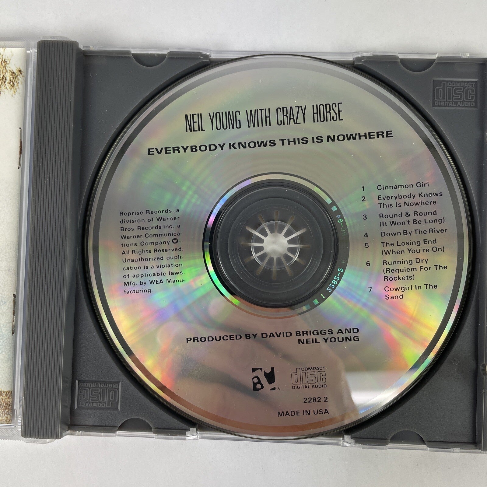Neil Young & Crazy Horse - Everybody Knows This is Nowhere CD (1987) #23