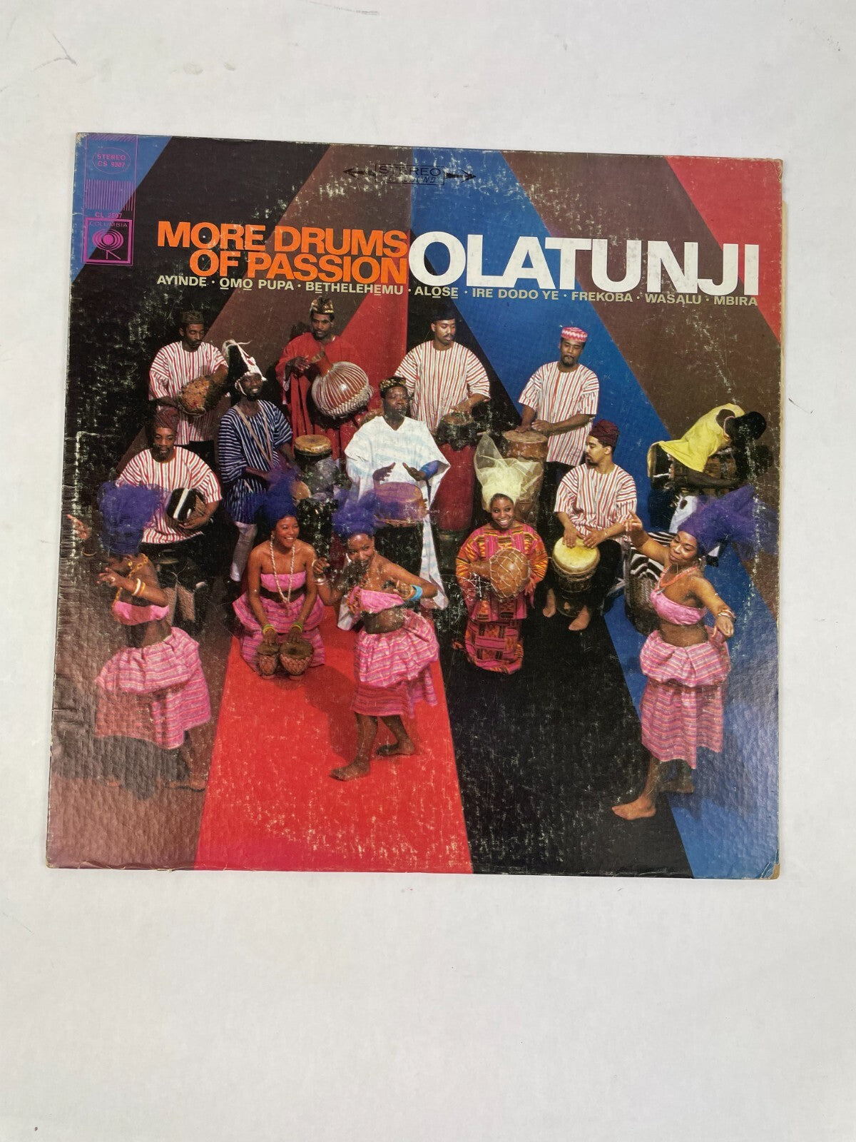 More Drums of Passion Olatunji Ayinde Omo Pupa Ire Dodo Ye Frekoba Vinyl Record
