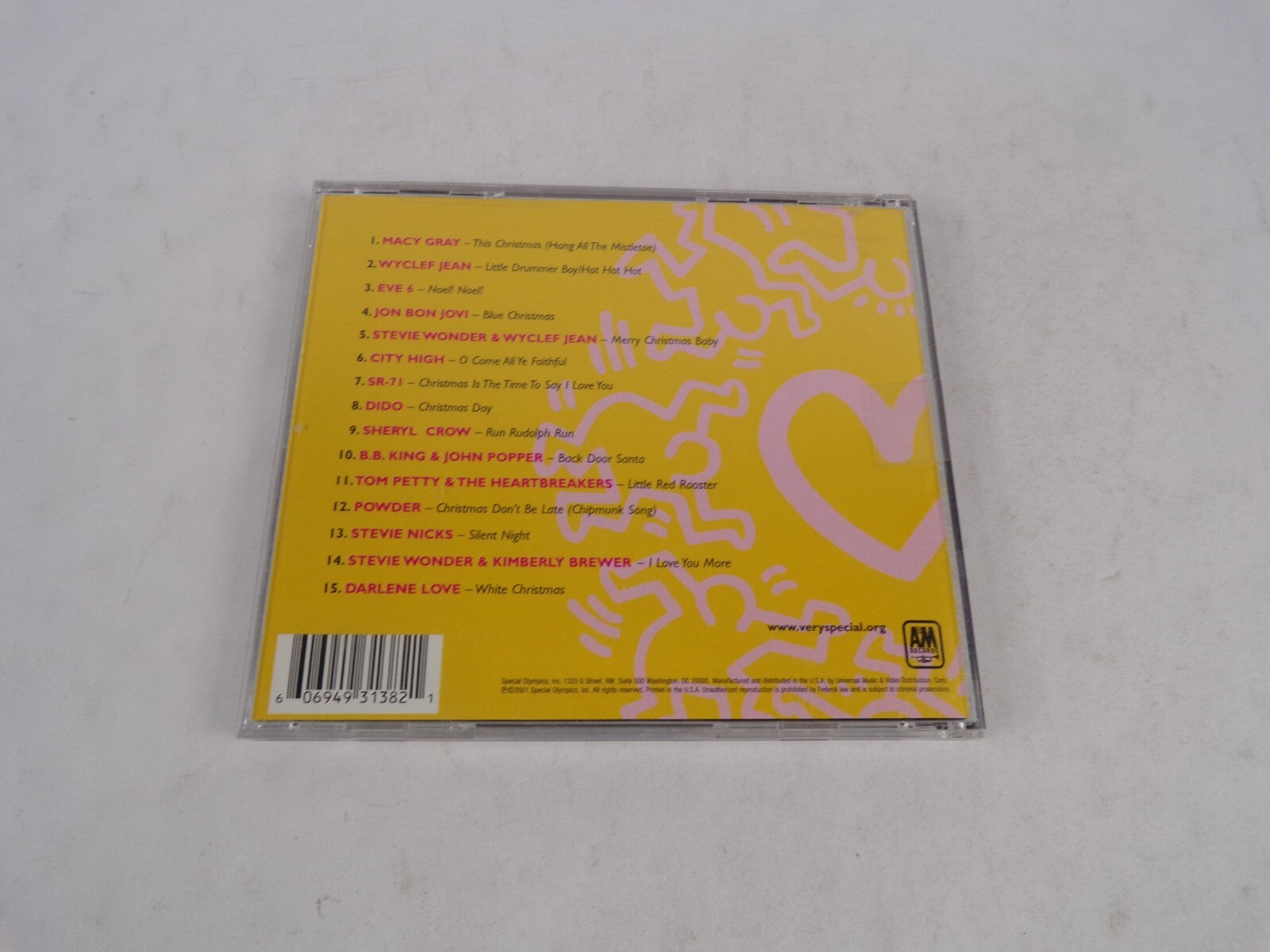A Very Special Christmas 5 Macy Gray Wyclef Jean Eye 6 Jon Bon Jovi Stevie CD#19