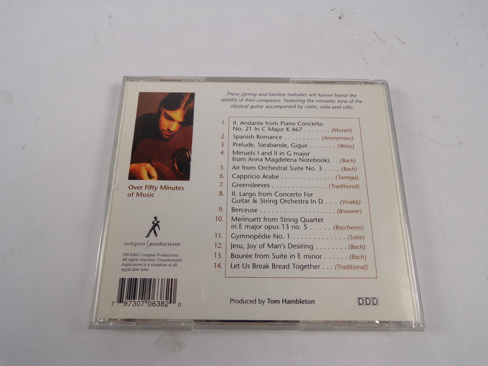 Classic Guitar Brilliant Melodic Passion Life Scapes Gymnopedie CD#48