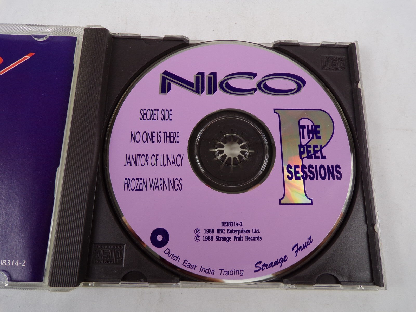 The Peel Session Secret Side No One Is There Janitor Of Linacy Frozen CD#56