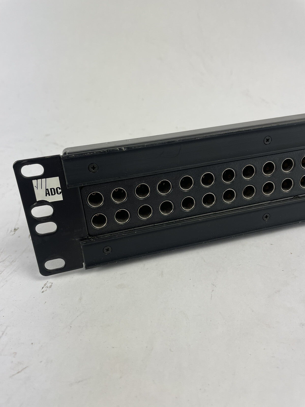 ADC PatchBay Panel 1RU 2x32 Mid-Size HD Normalled Video Jackfield Terminated
