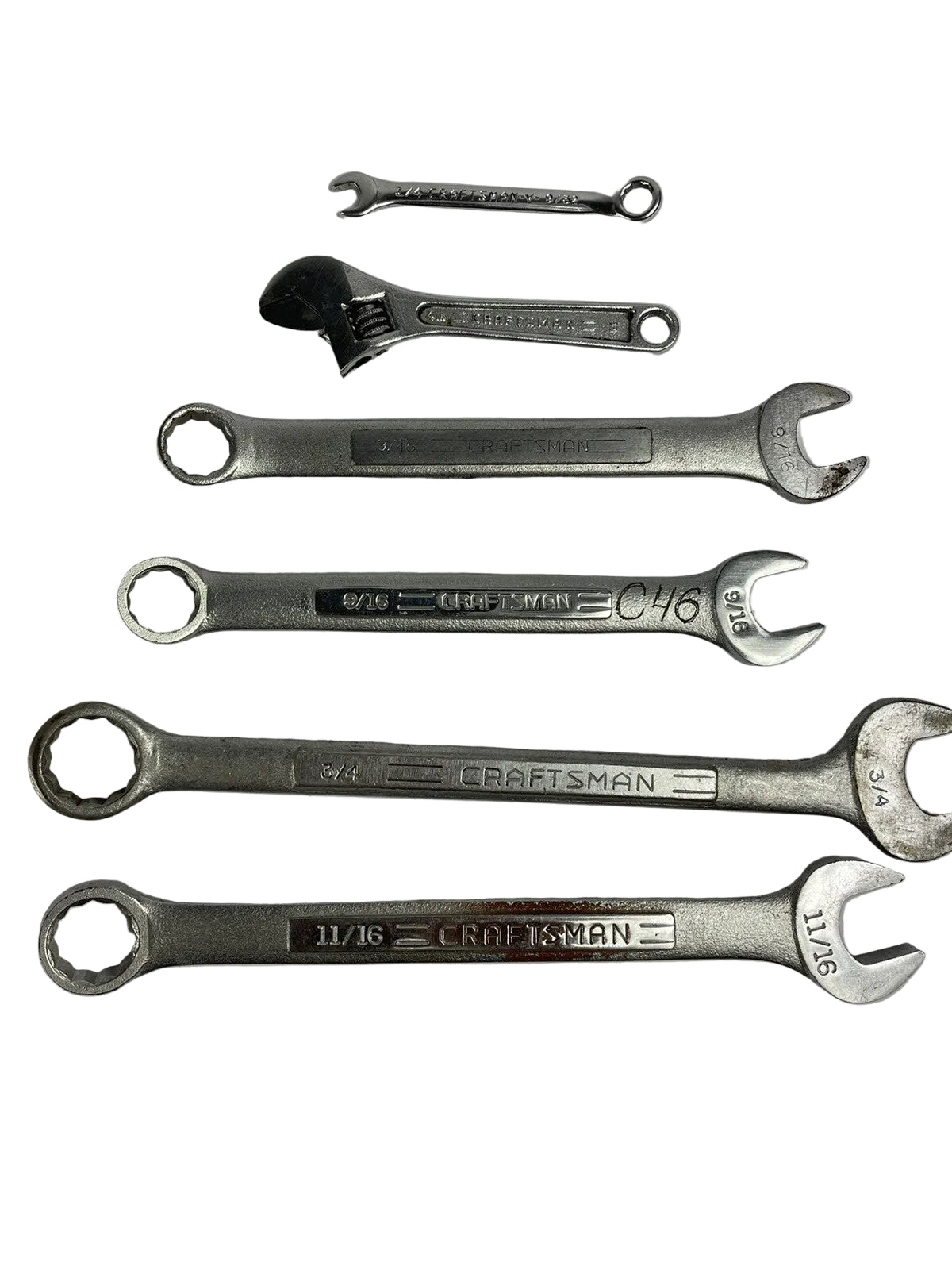 Lot of Vintage Craftsman Wrenches