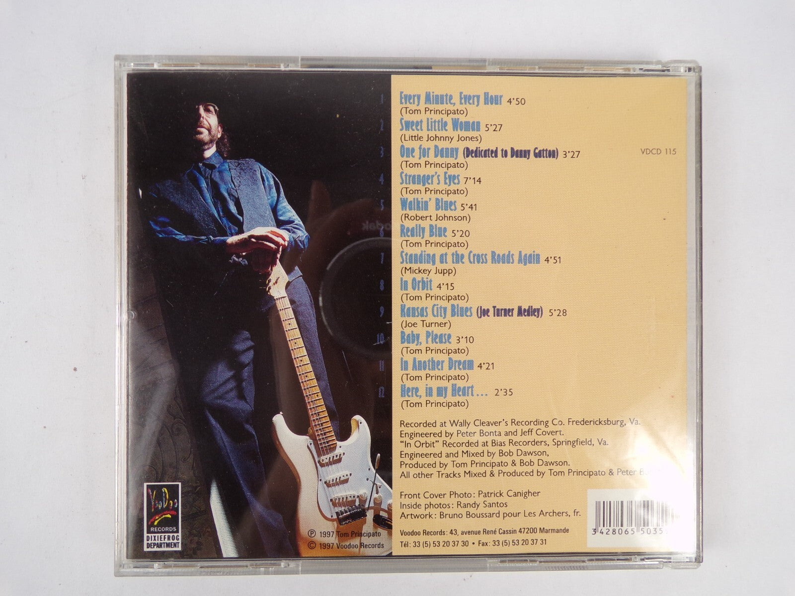Tom Principato Really Blue Greatest Hits CD #9