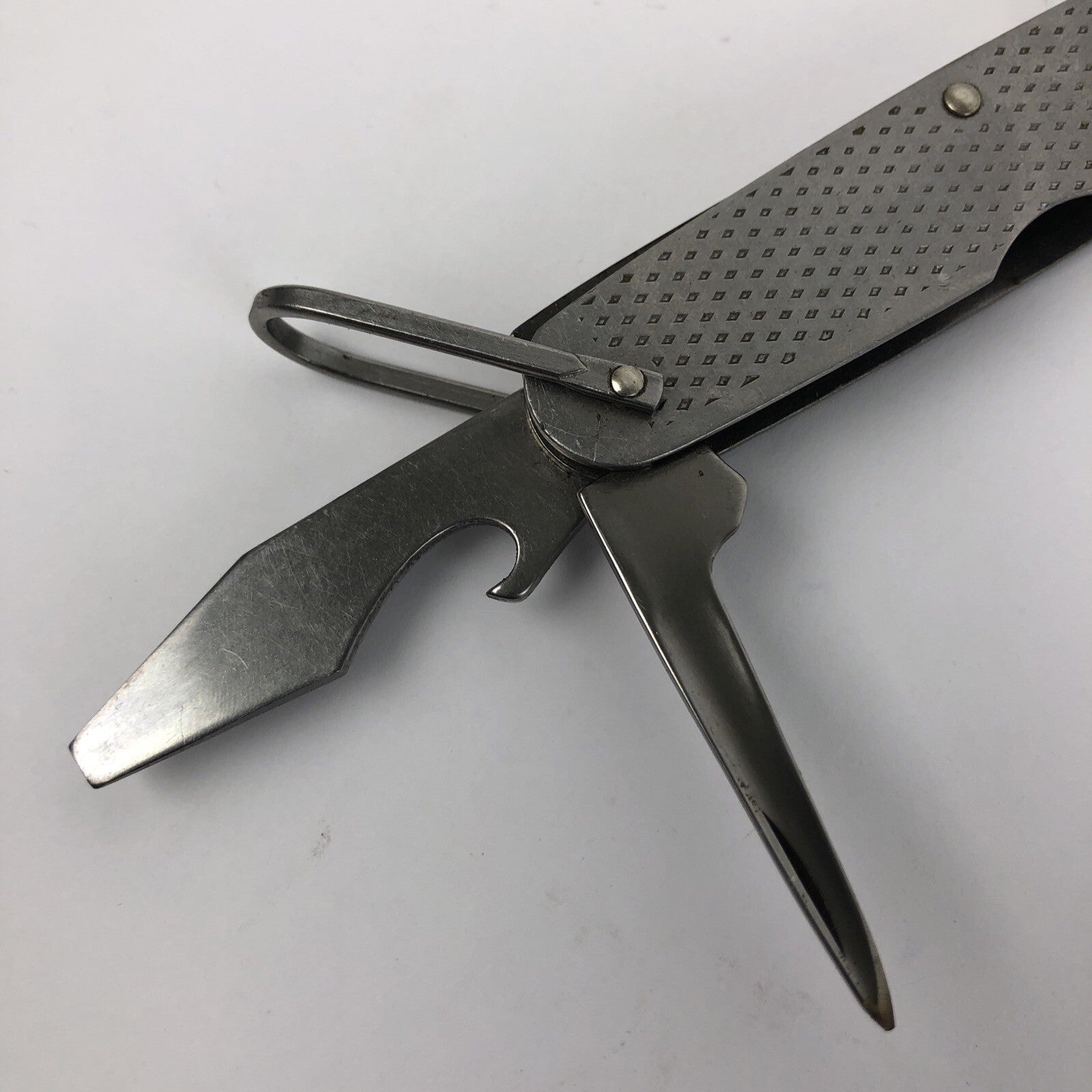 Vintage 4 Blade CAMILLUS 1978 US Military Navy Survival Pocket Knife USA - VGC