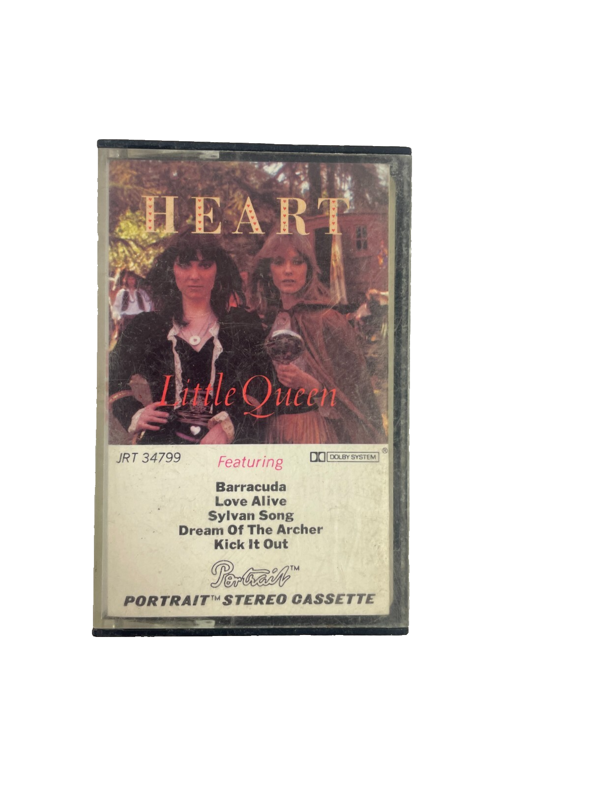 Heart Little Queen Portrait Stereo Cassette Barracuda Love Alive #Cassette