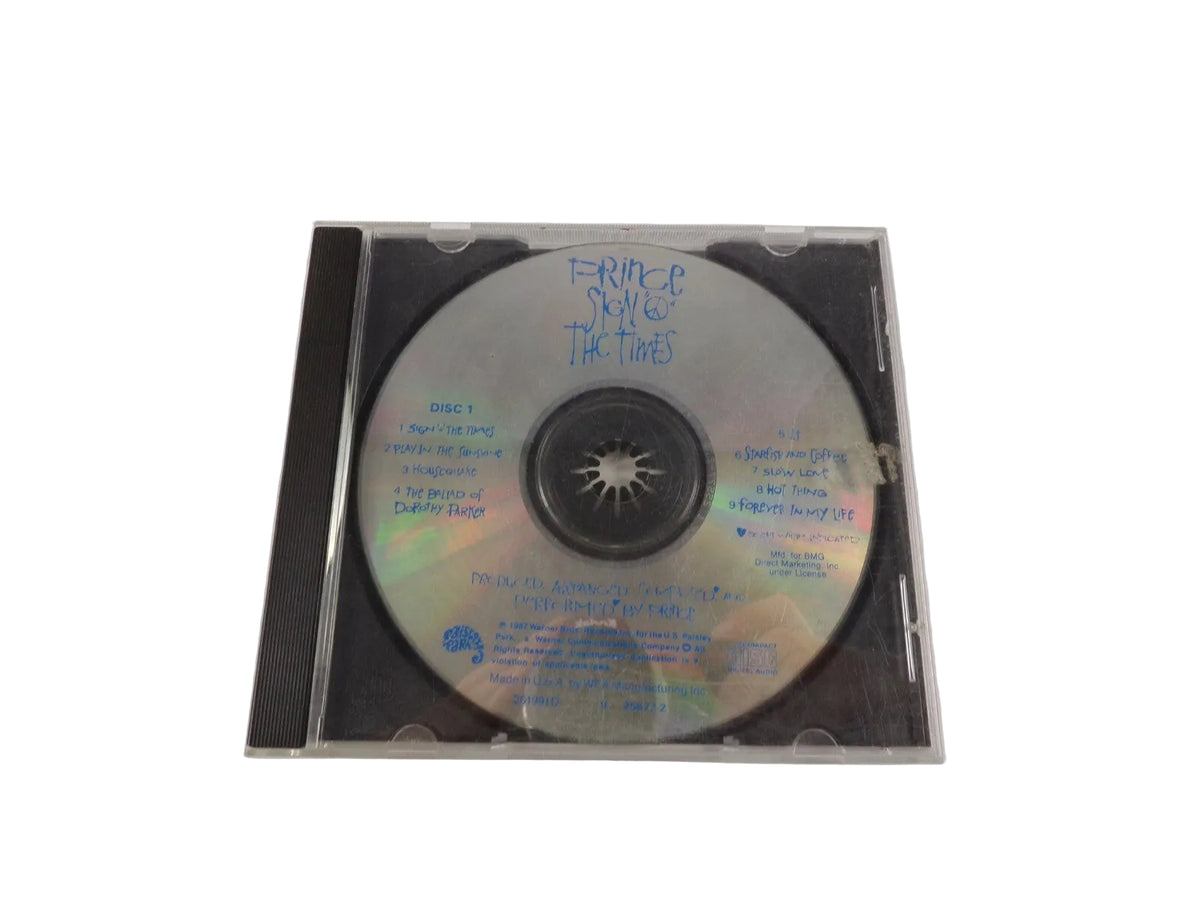 Prince Sicno The Times Sign The Times Play In The Sunswing House Qilake CD#5