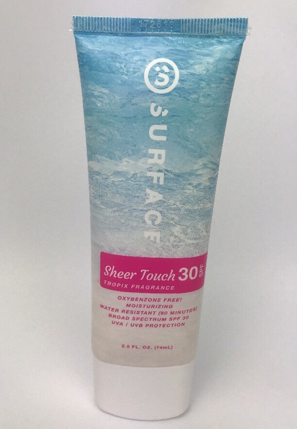 SURFACE SUNSCREEN SHEER TOUCH LOTION SPF30 2.5oz SPF 30
