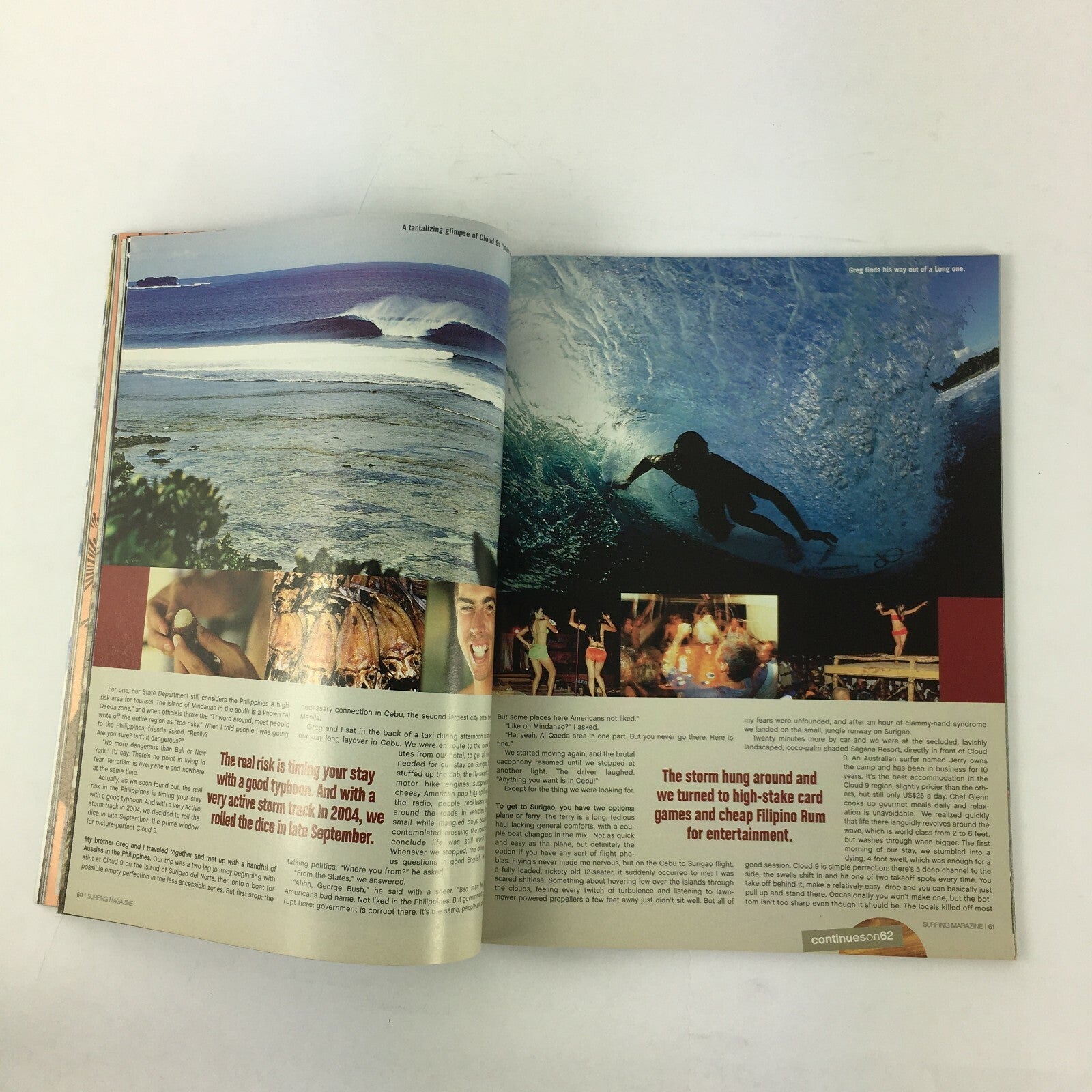 March 2005 Surfing Magazine the face of danger How to survive a shark attack ?