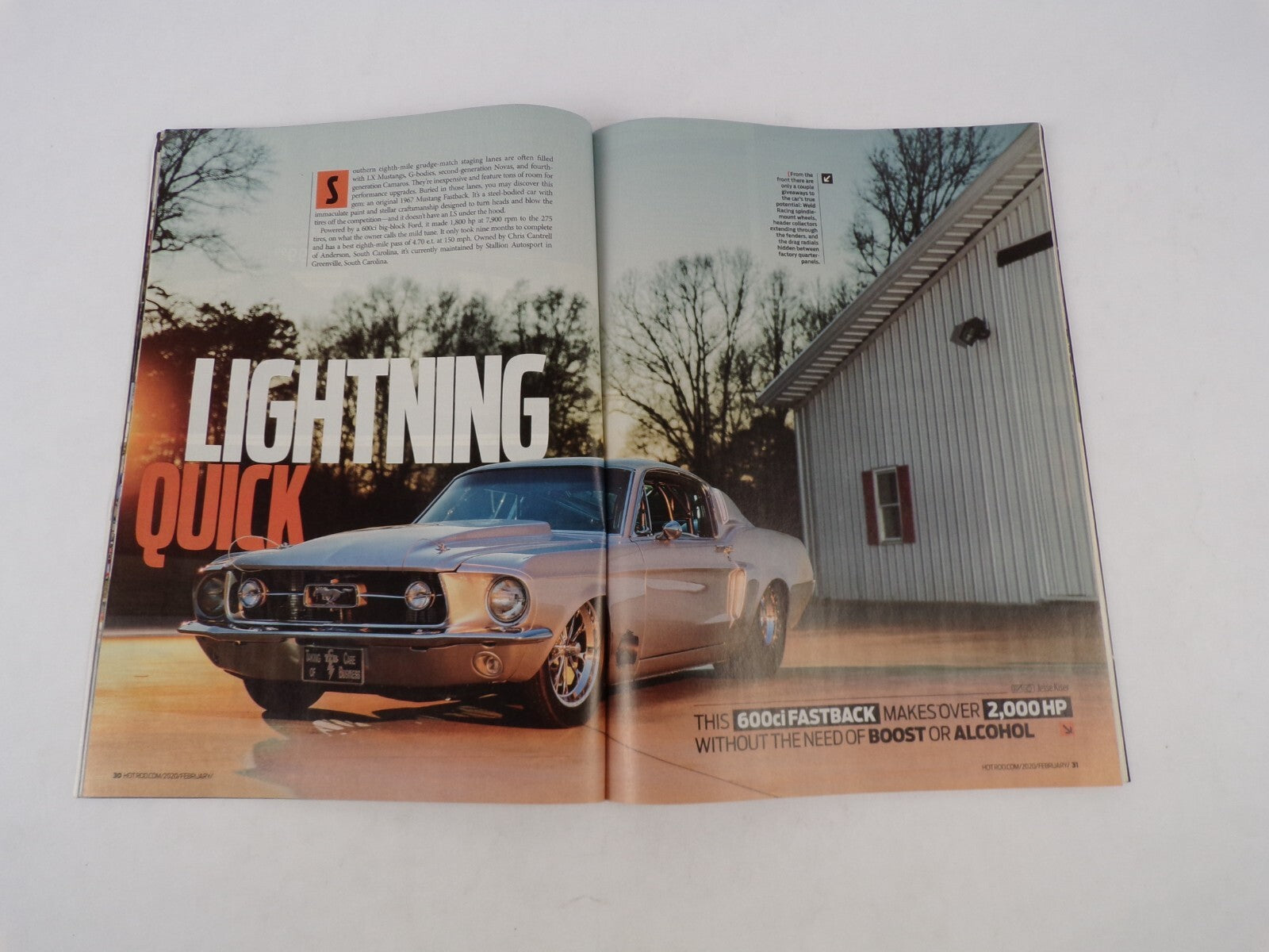 February 2020 Hot Rod Magazine Records Fall Tombailey Breaks Into The 5s At Dra