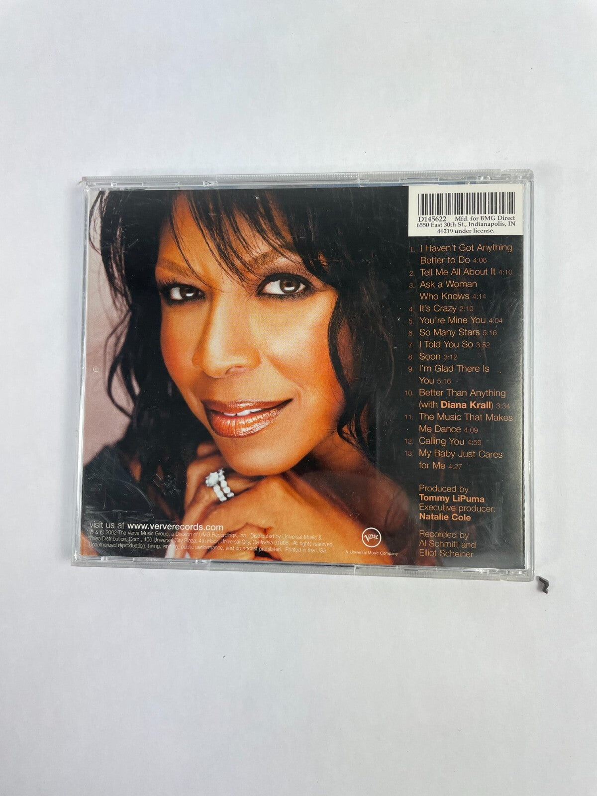 Natalie Cole Ask A Woman Who Knows I Haven't Got Anything Better To Do TellCD#72