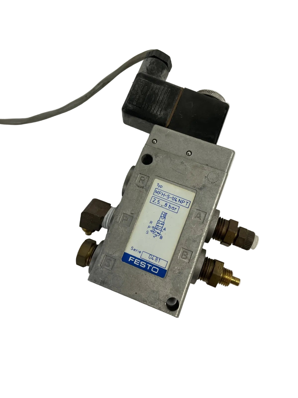 Festo MFH-5 1/4 NPT pneumatic solenoid valve