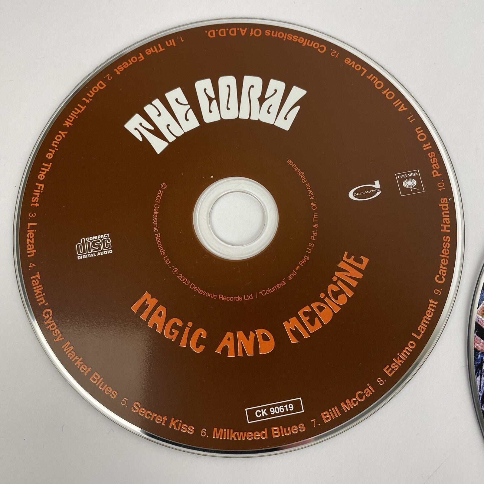 2 x The Coral - Magic and Medicine - The Coral Self Titled - Digital Audio CDs