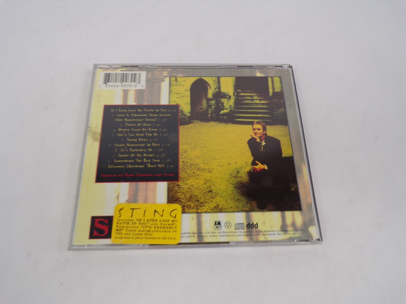 Sting Ten Summoners Tales Love Is Stronger Than Justice She's Too Good CD#63