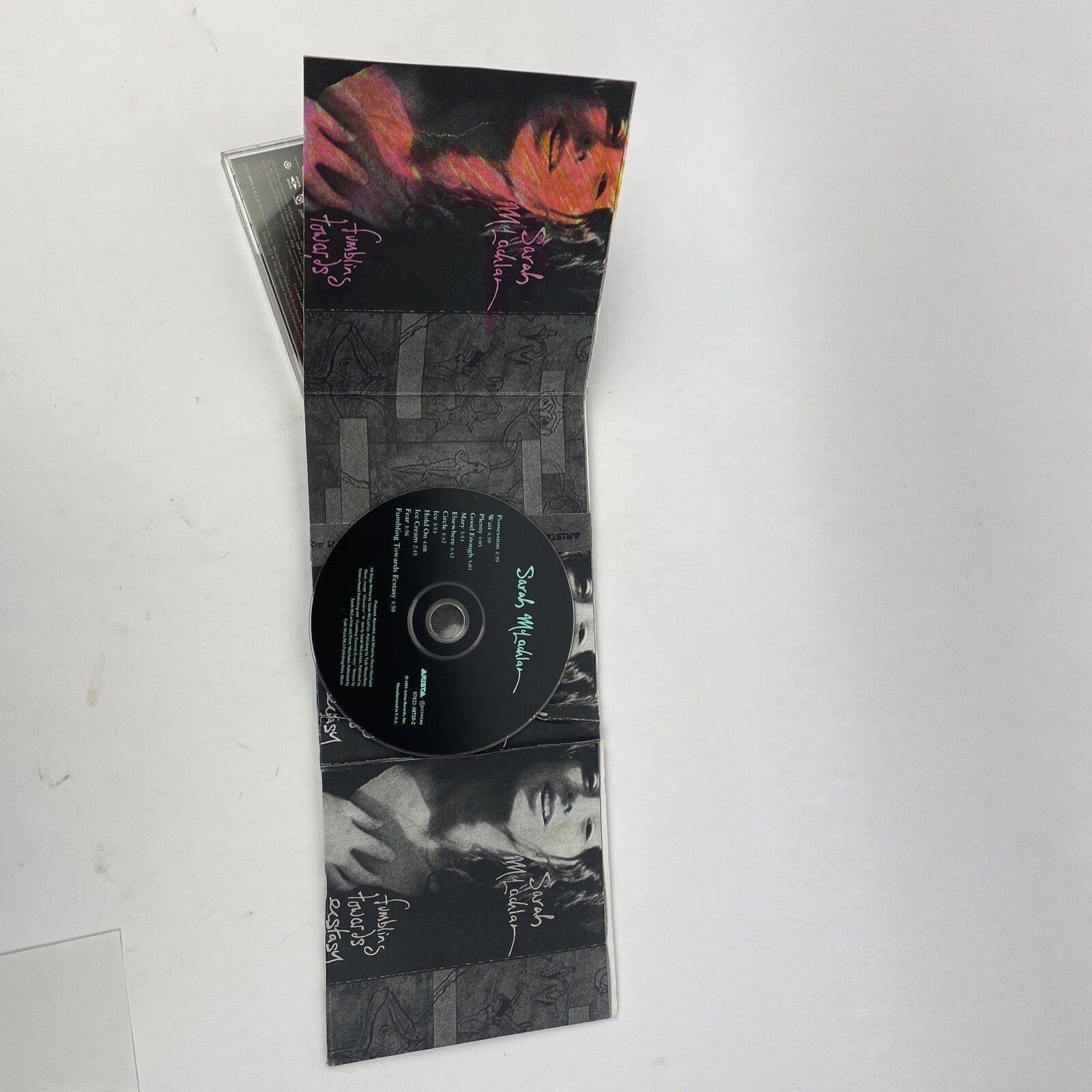 Sarah McLachlan - Lot of 2 CDs - Fumbling Towards Ecstasy 1993 - Surfacing 1997